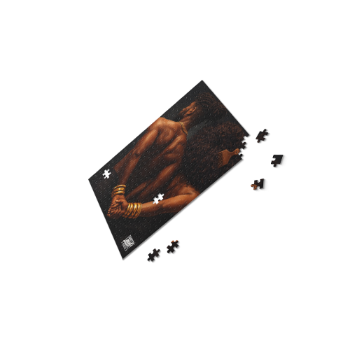 Afrocentric Black Love Puzzle — 252/500‑Piece Art Jigsaw