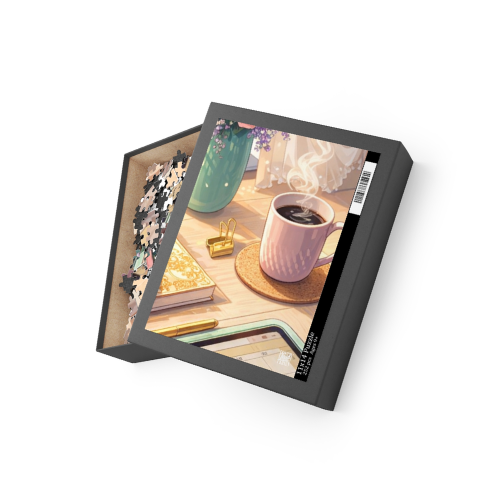 Cozy Morning Coffee Puzzle – 252/500 Piece Jigsaw