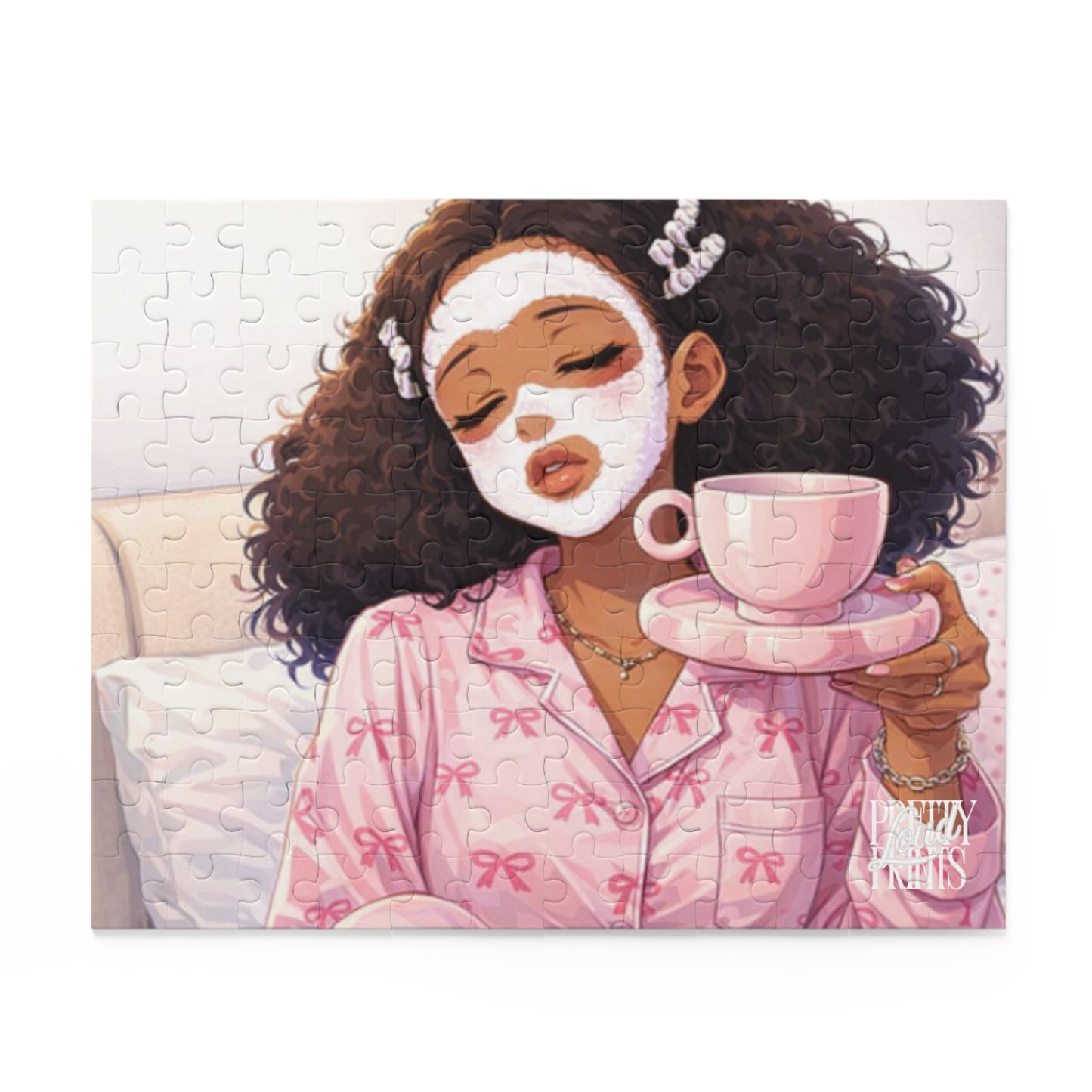 Sunday Reset Cozy Girl Puzzle