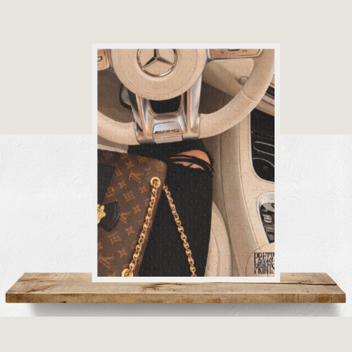 Luxury Car Interior Puzzle – Jigsaw (252/500 pcs)