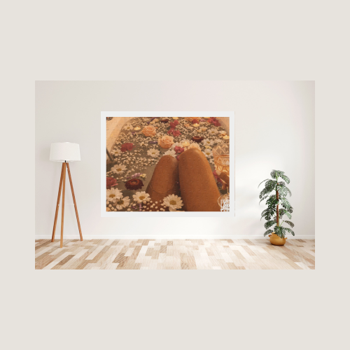 Floral Bath Relaxation Puzzle – 252-Piece Jigsaw