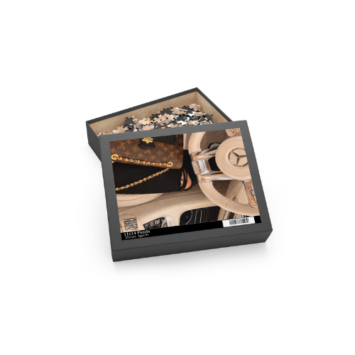 Luxury Car Interior Puzzle – Jigsaw (252/500 pcs)