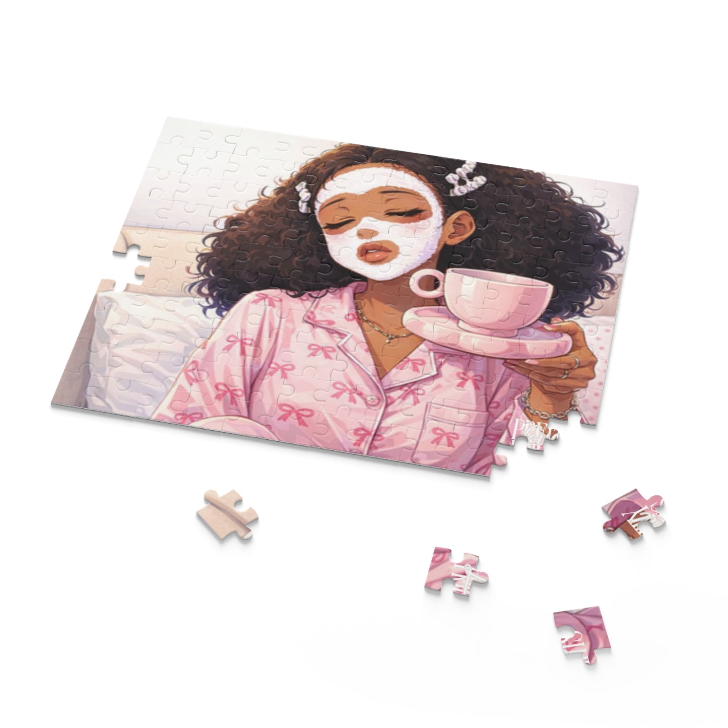 Sunday Reset Cozy Girl Puzzle
