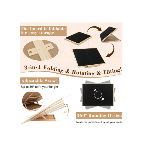 Rotating Puzzle Board