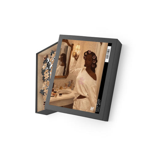 Vintage Vanity Portrait Puzzle — 252/500-Piece Relaxing Home Décor Gift