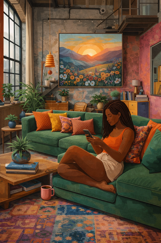 Comfy CozyTime Puzzle — 500/252/120-Piece Jigsaw