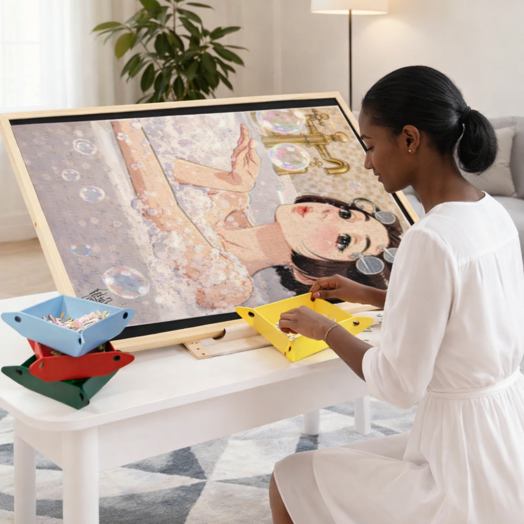 Rotating Puzzle Board